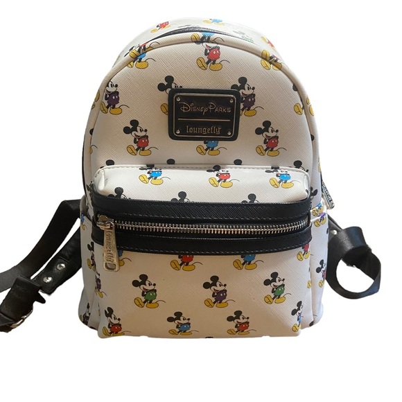 Loungefly Handbags - LOUNGEFLY Disney Parks Mickey Mouse Classic Standing Mini Backpack